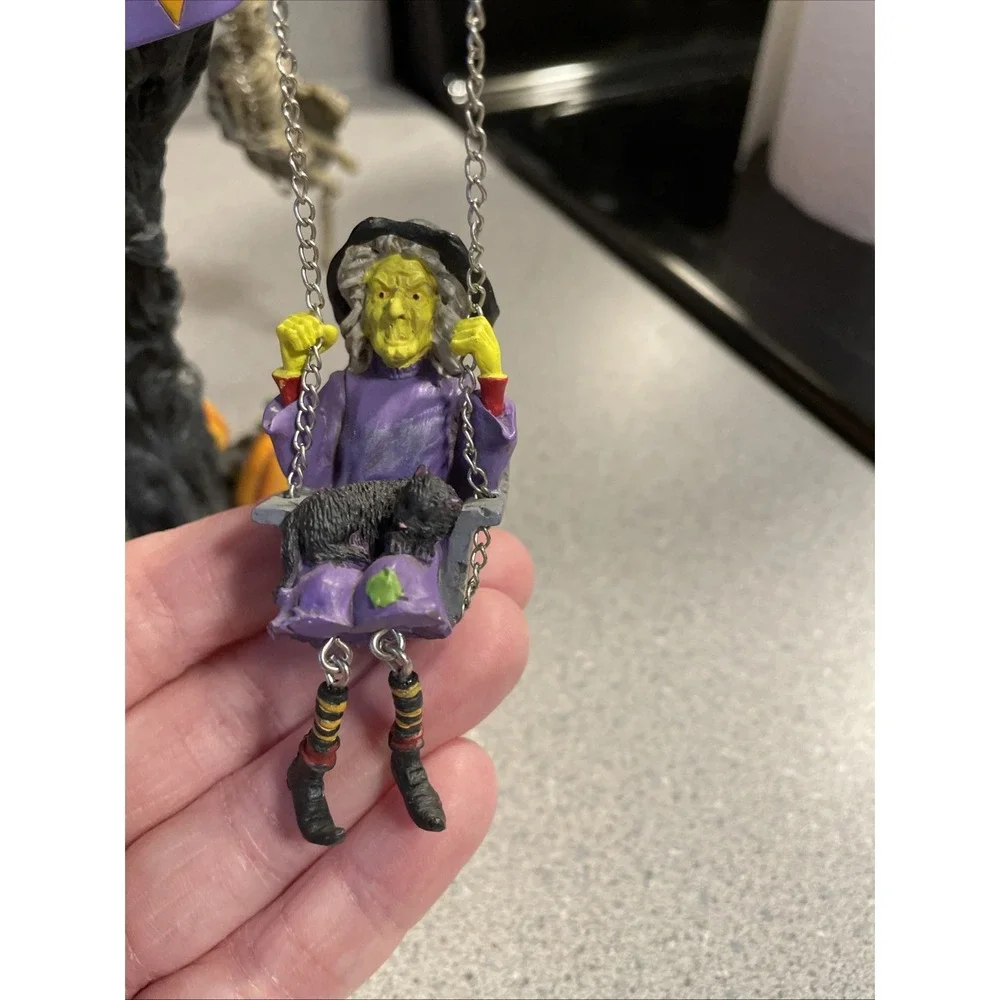 Department 56 Halloween Swinging Ghoulies Village Accessory Retired
